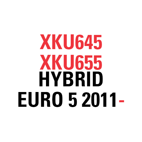 XKU645 XKU655 HYBRID EURO 5 2011-